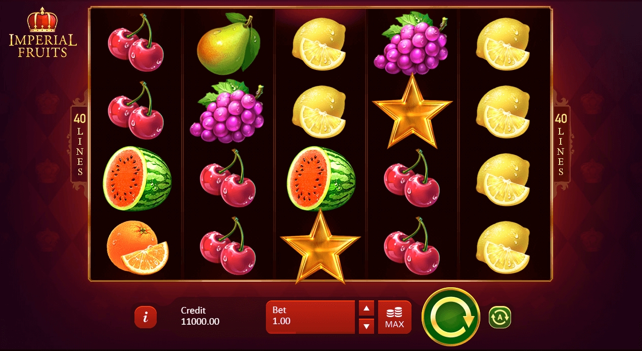 «Imperial Fruits: 40 lines» — классические онлайн слоты «фруктовой» тематики в казино Casino Pharaon